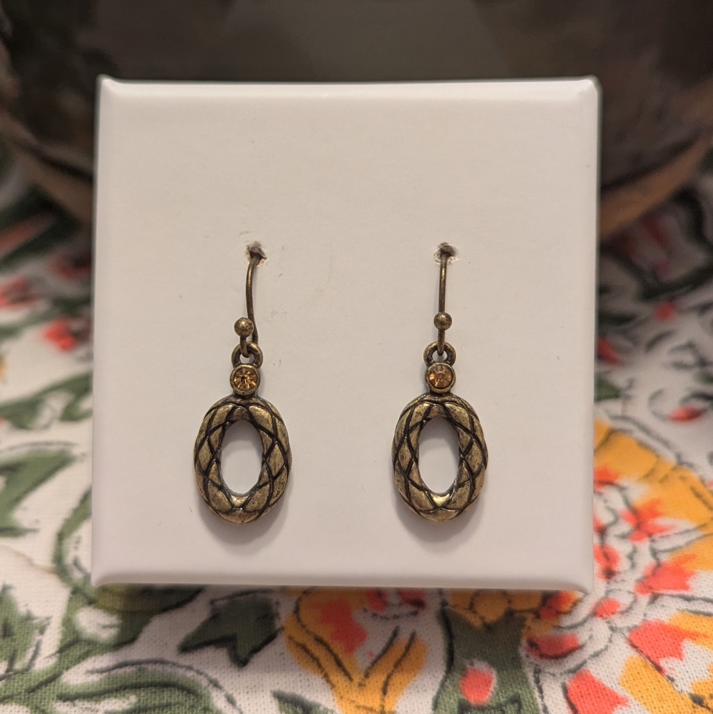 Gold Dangle Earrings Gold Dangle Earrings